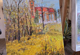 obraz: kościół farny w Śmiglu (photo)