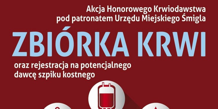 Zbiórka krwi w Urzędzie Miejskim Śmigla