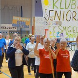 Przedstawiciele klubów seniora z gminy Śmigiel wzięli udział w IX Igrzyskach Trzeciego Wieku Racot 2022
