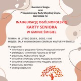 Inauguracja Ogólnopolskiej Karty Seniora 